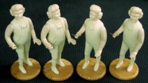Figure 3 — The John Smith resin-cast conductor (jsart109/122): sculpted then cast from silicone moulds, with control arms that beat time and move the head.
